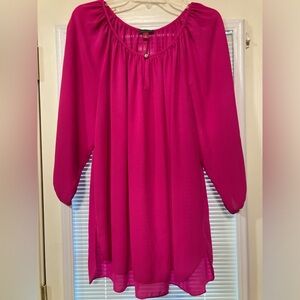 Vince Camuto Hot Pink Tunic